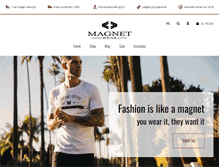 Tablet Screenshot of magnetwear.com